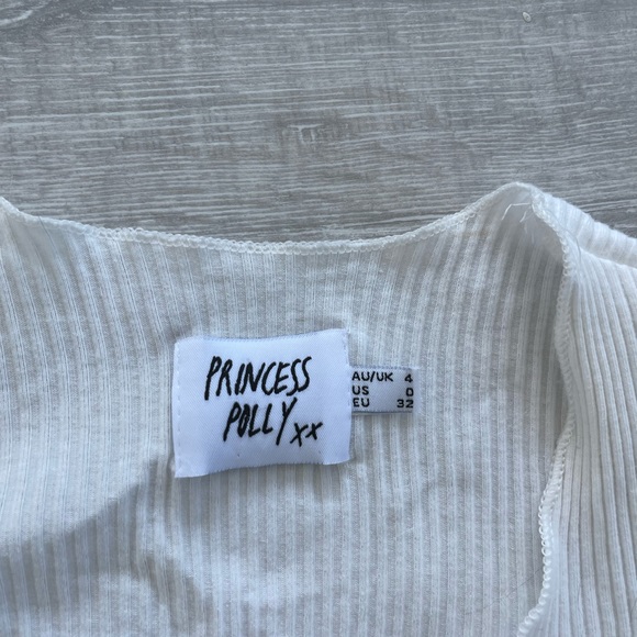 Princess Polly Long sleeve crop top - Picture 2 of 2